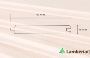 Lambéria 15 mm - LambériaGyár